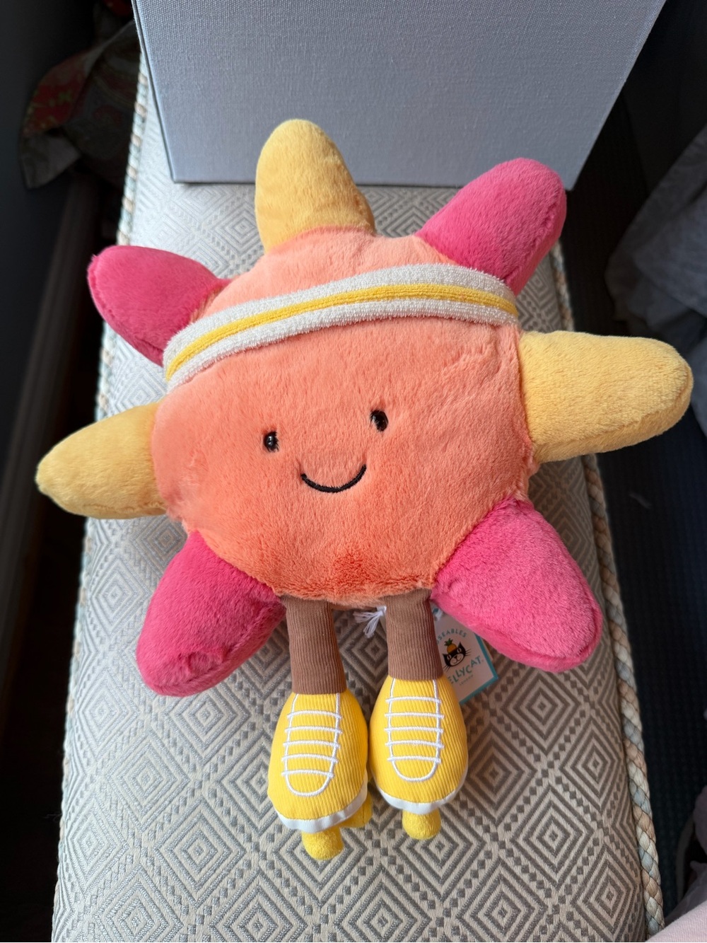 JellyCat Amuseables Dun Roller Skates Plush